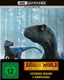 Jurassic World: Ein neues Zeitalter (Ultra HD Blu-ray im Steelbook), 1 Ultra HD Blu-ray und 1 Blu-ray Disc