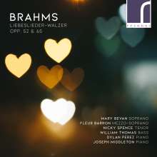 Johannes Brahms (1833-1897): Liebeslieder-Walzer op.52 &amp; 65, CD