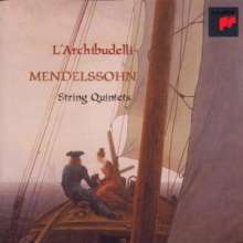 Felix Mendelssohn Bartholdy (1809-1847): Streichquintette Nr.1 &amp; 2, CD
