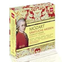 Wolfgang Amadeus Mozart (1756-1791): Sämtliche Messen, 10 CDs