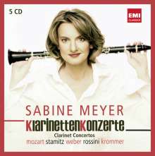 Sabine Meyer spielt Klarinettenkonzerte I, 5 CDs