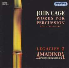 John Cage (1912-1992): Works for Percussion Vol.1, CD