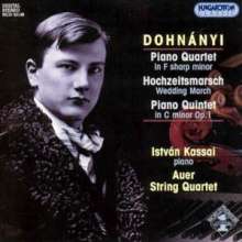 Ernst von Dohnanyi (1877-1960): Klavierquartett fis-moll, CD