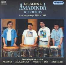 Amadinda: Amadinda &amp; Friends Live 1989-1999, CD