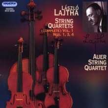 Laszlo Lajtha (1892-1963): Streichquartette Nr.1,3,4, CD