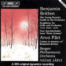 Benjamin Britten (1913-1976): The Young Persons Guide to the Orchestra, CD