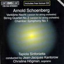 Arnold Schönberg (1874-1951): Streichquartett Nr.2 op.10 f.Streichorchester, 2 CDs