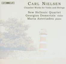Carl Nielsen (1865-1931): Streichquartette Nr.1 &amp; 2, CD