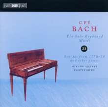 Carl Philipp Emanuel Bach (1714-1788): Cembalosonaten Wq.62 Nr.11 &amp; 4 &amp; Wq.65 Nr.31 &amp; 32, CD