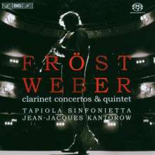 Carl Maria von Weber (1786-1826): Klarinettenkonzerte Nr.1 &amp; 2, Super Audio CD
