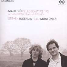 Bohuslav Martinu (1890-1959): Sonaten für Cello &amp; Klavier Nr.1-3, Super Audio CD