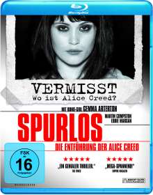 Spurlos - Die Entführung der Alice Creed (Blu-ray), Blu-ray Disc