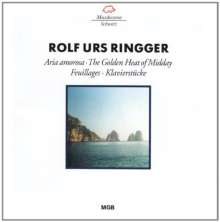 Rolf Urs Ringger (1935-2019): Aria Amorosa, CD