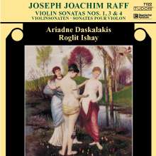 Joachim Raff (1822-1882): Violinsonaten Nr.1,3,4, CD