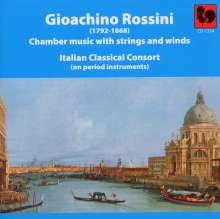 Gioacchino Rossini (1792-1868): Kammermusik mit Streichern &amp; Bläsern, CD