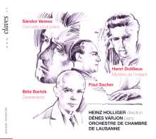 Sandor Veress (1907-1992): Konzert für Klavier,Streicher,Percussion, CD