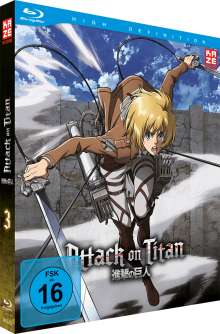 Attack on Titan Vol. 3 (Blu-ray), Blu-ray Disc