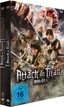 Attack on Titan / Attack on Titan 2 - End of the World, 2 DVDs