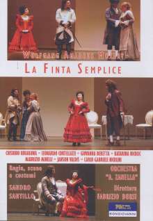 Wolfgang Amadeus Mozart (1756-1791): La Finta Semplice, DVD