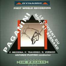 Niccolo Paganini (1782-1840): Le Couvent du Mont St.Bernard, CD