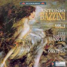 Antonio Joseph Bazzini (1818-1897): Die Werke für Violine &amp; Klavier Vol.1, CD