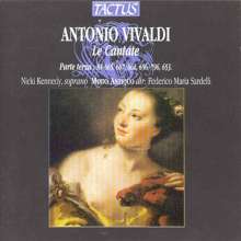 Antonio Vivaldi (1678-1741): Kantaten RV 653,656,662,665,667,796, CD