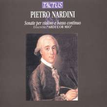 Pietro Nardini (1722-1793): Sonaten für Violine &amp; Baß in F,G,A,A, CD