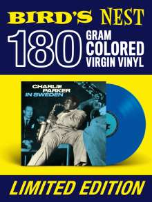 Charlie Parker (1920-1955): In Sweden (180g) (Limited Edition) (Blue Virgin-Vinyl), LP