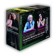 Franz Schubert (1797-1828): Sämtliche Klavierwerke zu vier Händen, 7 CDs