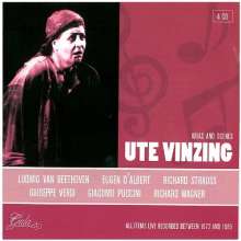 Ute Vinzing - Arien &amp; Szenen, 4 CDs