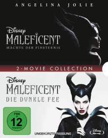 Maleficent - Die dunkle Fee / Mächte der Finsternis (Blu-ray), 2 Blu-ray Discs