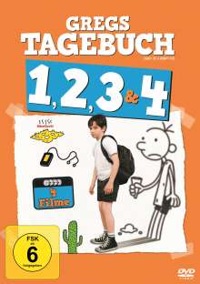 Gregs Tagebuch 1-4, 4 DVDs
