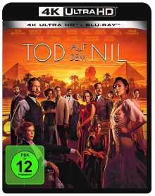 Tod auf dem Nil (2022) (Ultra HD Blu-ray &amp; Blu-ray), 1 Ultra HD Blu-ray und 1 Blu-ray Disc