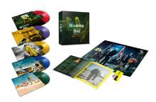 Filmmusik: Breaking Bad (Limited Numbered Edition Box Set) (Green, Blue, Yellow, Purple &amp; Red Vinyl), 5 Singles 10"