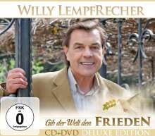 Willy Lempfrecher: Gib der Welt den Frieden (Deluxe-Edition), 1 CD und 1 DVD