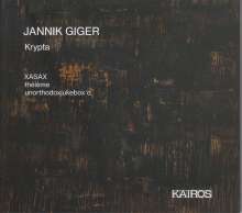 Jannik Giger (geb. 1985): Krypta, CD
