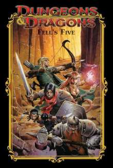 John Rogers: Dungeons &amp; Dragons: Fell's Five, Buch