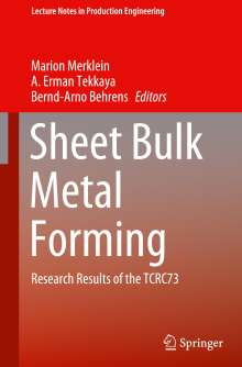 Sheet Bulk Metal Forming, Buch