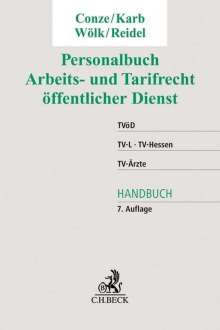 Peter Conze: Personalbuch Arbeits- und Tarifrecht öffentlicher Dienst, Buch