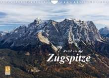 Andreas Vonzin: Rund um die Zugspitze (Wandkalender 2022 DIN A4 quer), Kalender