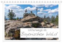 Andreas Vonzin: Unterwegs im Bayerischen Wald (Tischkalender 2022 DIN A5 quer), Kalender