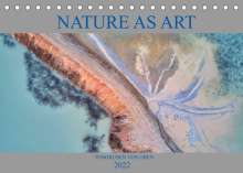 Peter Bundrück: Nature as Art - Tongruben von oben (Tischkalender 2022 DIN A5 quer), Kalender