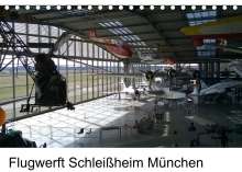 Klaus Thiele: Flugwerft Schleißheim München (Tischkalender 2022 DIN A5 quer), Kalender