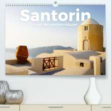 Benjamin Lederer: Santorin - Insel der weißen Häuser (Premium, hochwertiger DIN A2 Wandkalender 2022, Kunstdruck in Hochglanz), Kalender