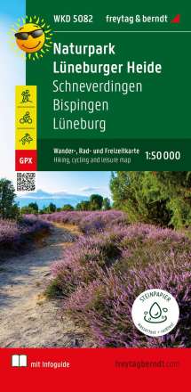 Naturschutzgebiet Lüneburger Heide, Wander- und Radkarte 1:50.000, Diverse