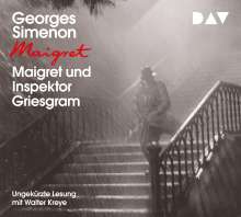 Georges Simenon: Maigret und Inspektor Griesgram, 2 CDs