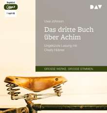 Uwe Johnson: Das dritte Buch über Achim, MP3-CD