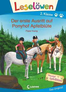 Pippa Young: Leselöwen 2. Klasse - Der erste Ausritt auf Ponyhof Apfelblüte, Buch