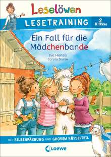 Eva Hierteis: Leselöwen Lesetraining 2. Klasse - Ein Fall für die Mädchenbande, Buch