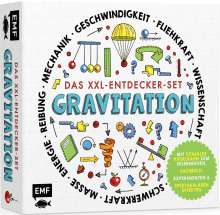 Rob Colson: Das XXL-Entdecker-Set - Gravitation: Mit genialer Kugelbahn zum Selberbauen, Sachbuch, Experimenten und spektakulären Effekten, Buch
